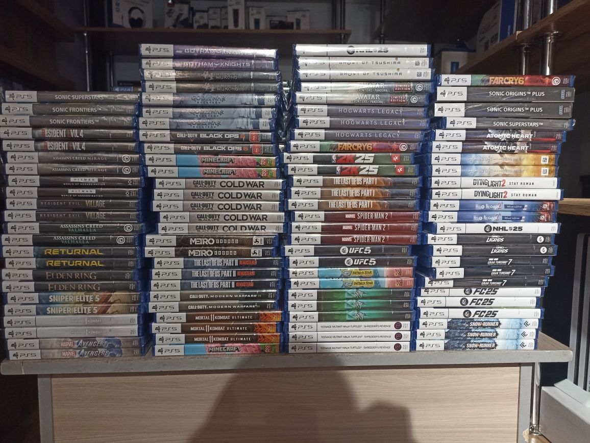 Диски, игры, ps4 ,ps5 playstation
