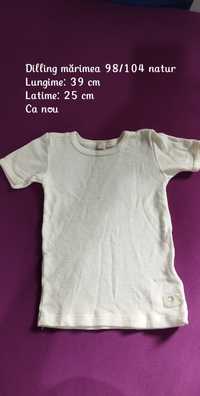 Tricou lână Merino 98 104 copii