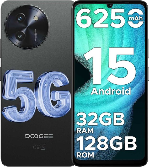 Telefon mobil DOOGEE Note 59 Android 15 32GB 128GB  6.75" HD + 120Hz