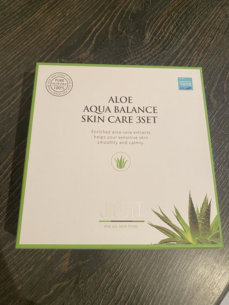 JIGOTT Aloe vera Balance Care набор уходовой косметики для женщин