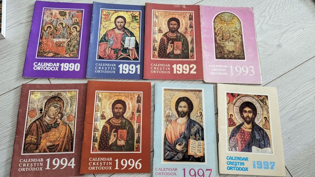 Calendare ortodoxe anii 80-90