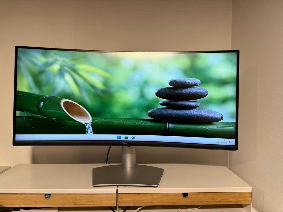 Monitor Gaming curbat LED VA DELL S3423DWC, 34"