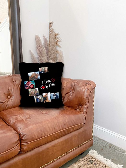 Възглавничка с  9 Ваши снимки - персонализирана декорация за дома