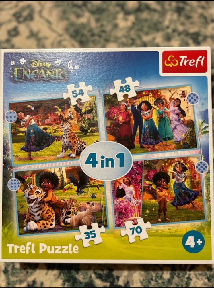Puzzle Trefl Disney Encanto 4 în 1