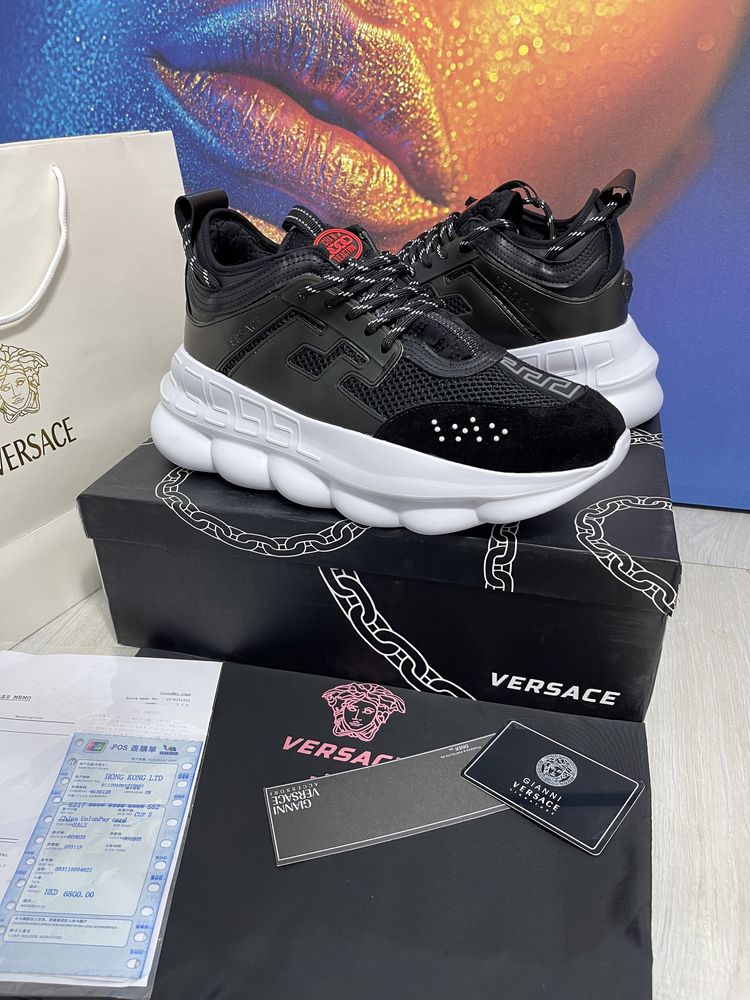 Adidasi Versace Chain Reaction Premium Full Box