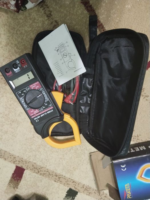 Мультиметр универсальный dt266 clamp meter
