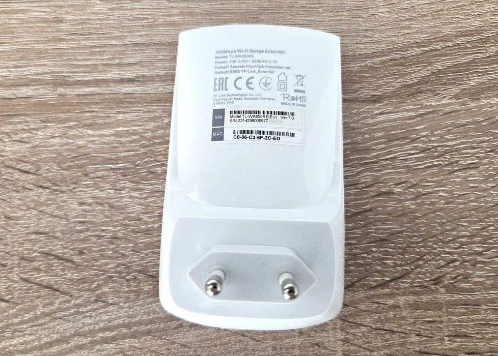 Range Extender wireless N300 TP-Link TL-WA850RE Moduri RE/AP