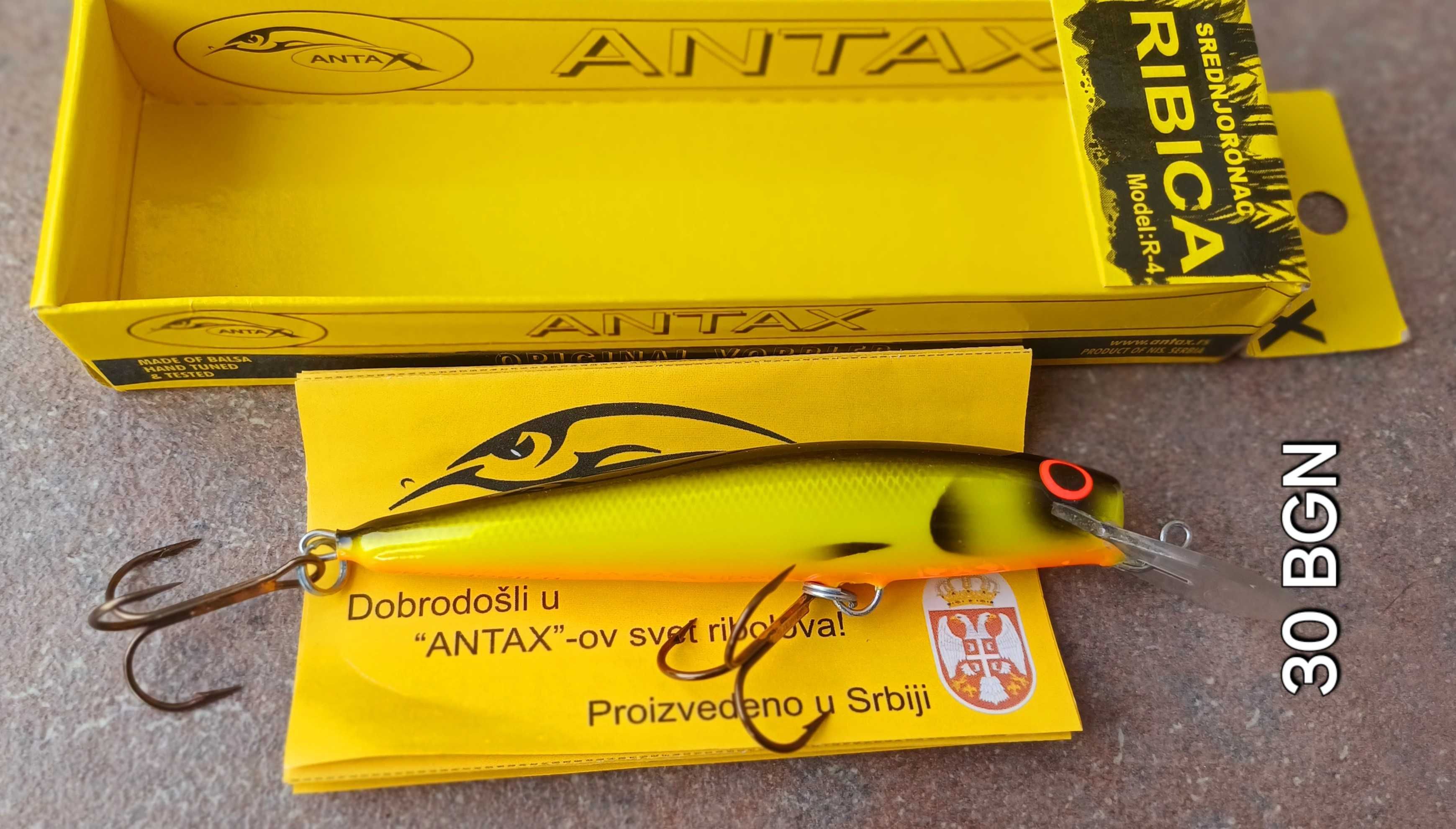 Воблери  Antax 10 cm, 14 g.