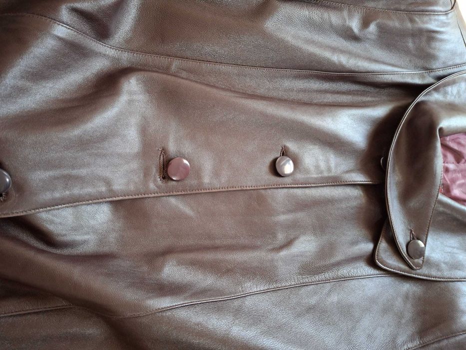 Haina/ jacheta din piele naturala, marimea 58