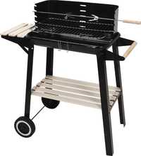 Gratar pe carbuni BBQ, 88x54x34 cm