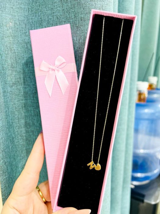 Золотая нежная цепочка буква 585 проба  Есть доставка