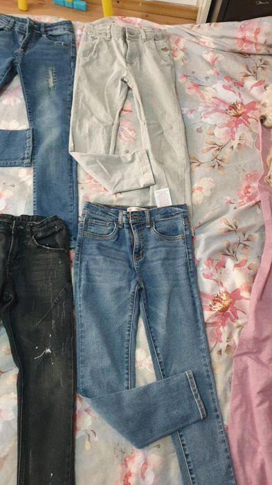 Lot blugi băiat 7-8 ani