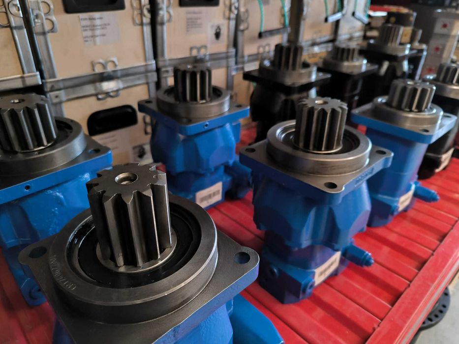 Reductor de rotire Komatsu PC18MR-3, MR-5, hidromotor rotire