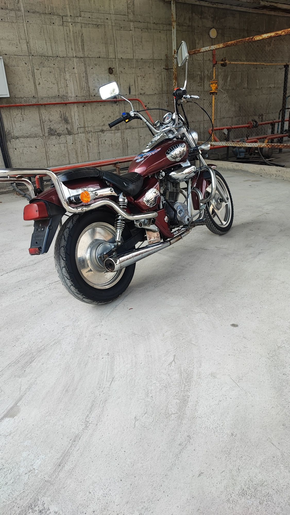 Copper harly davidson variyantga ham beriladi