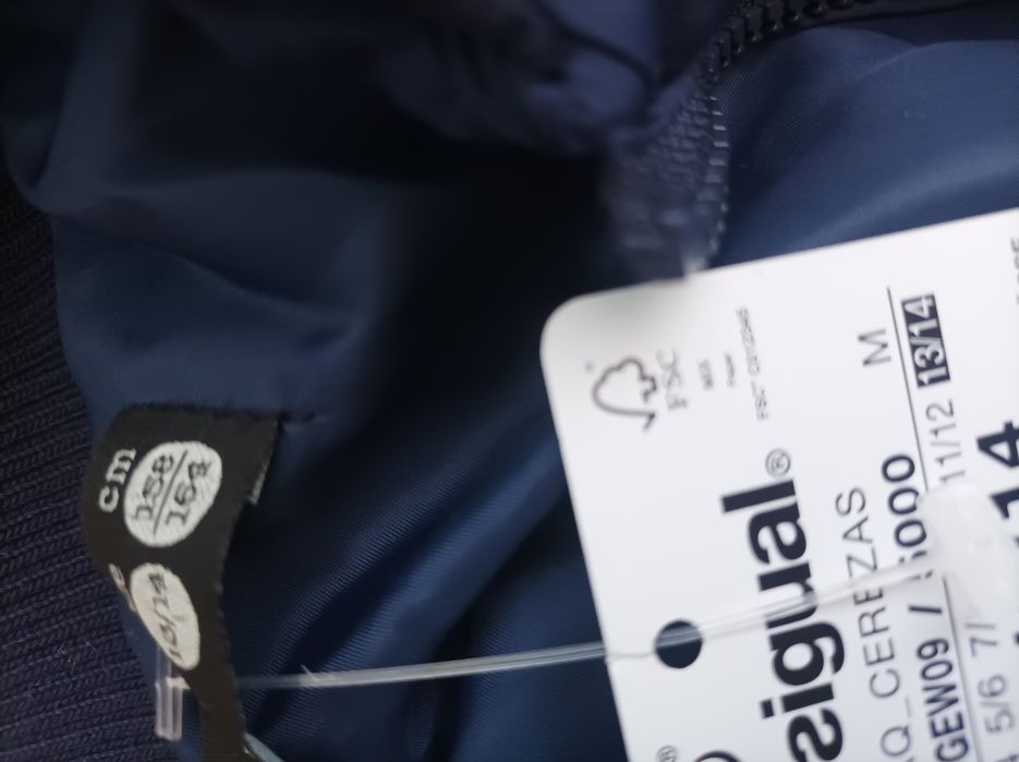 Desigual 12-14г.158-164см яке с пух и пера