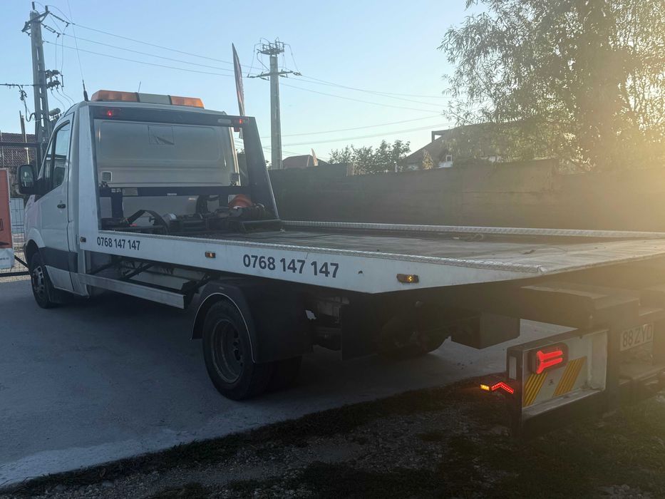 Platforma hidraulica - Transport auto Volskwagen Crafter