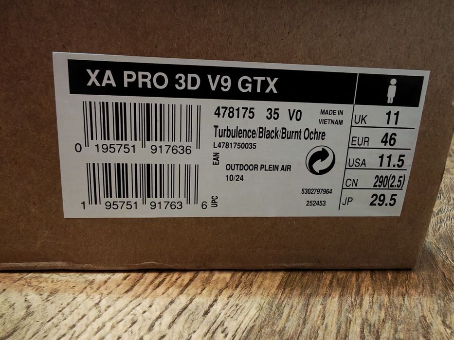 Salomon XA PRO 3D V9 GTX - 46 номер