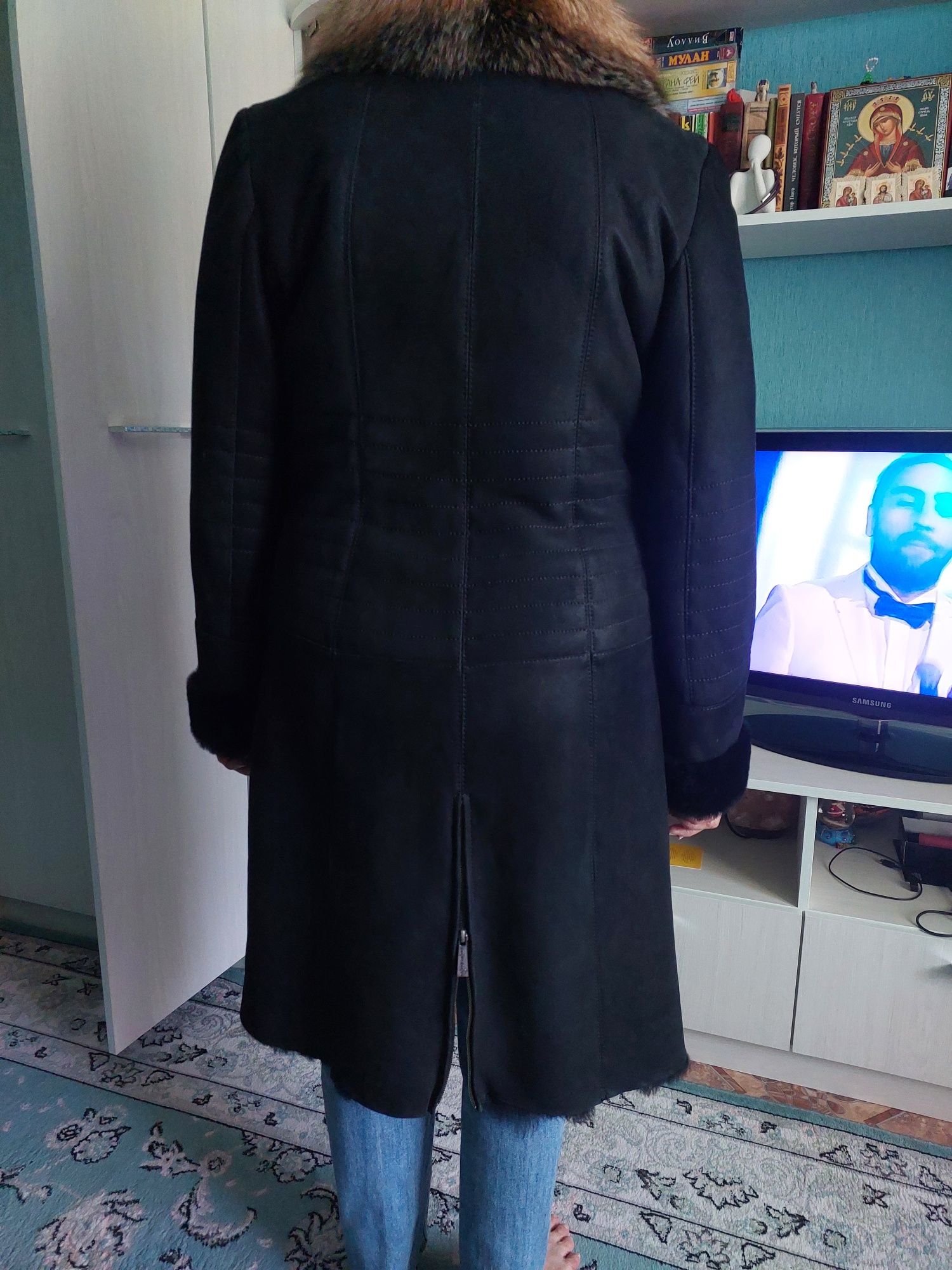 Дубленка Турция мех лиса