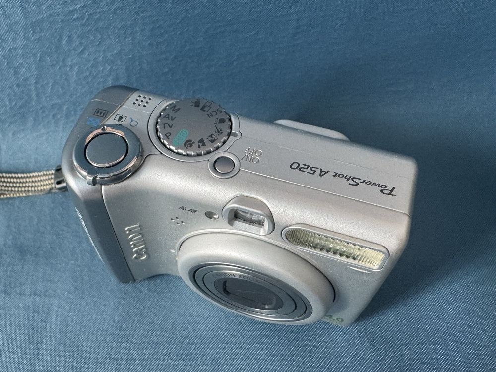 Цифров фотоапарат и принтер Canon PowerShot A520 , 4MP