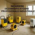 Închiriez dezumidificator/ dezumidificatoare profesionale industriale
