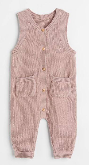 Salopeta tricotata H&M 92-noua cu eticheta