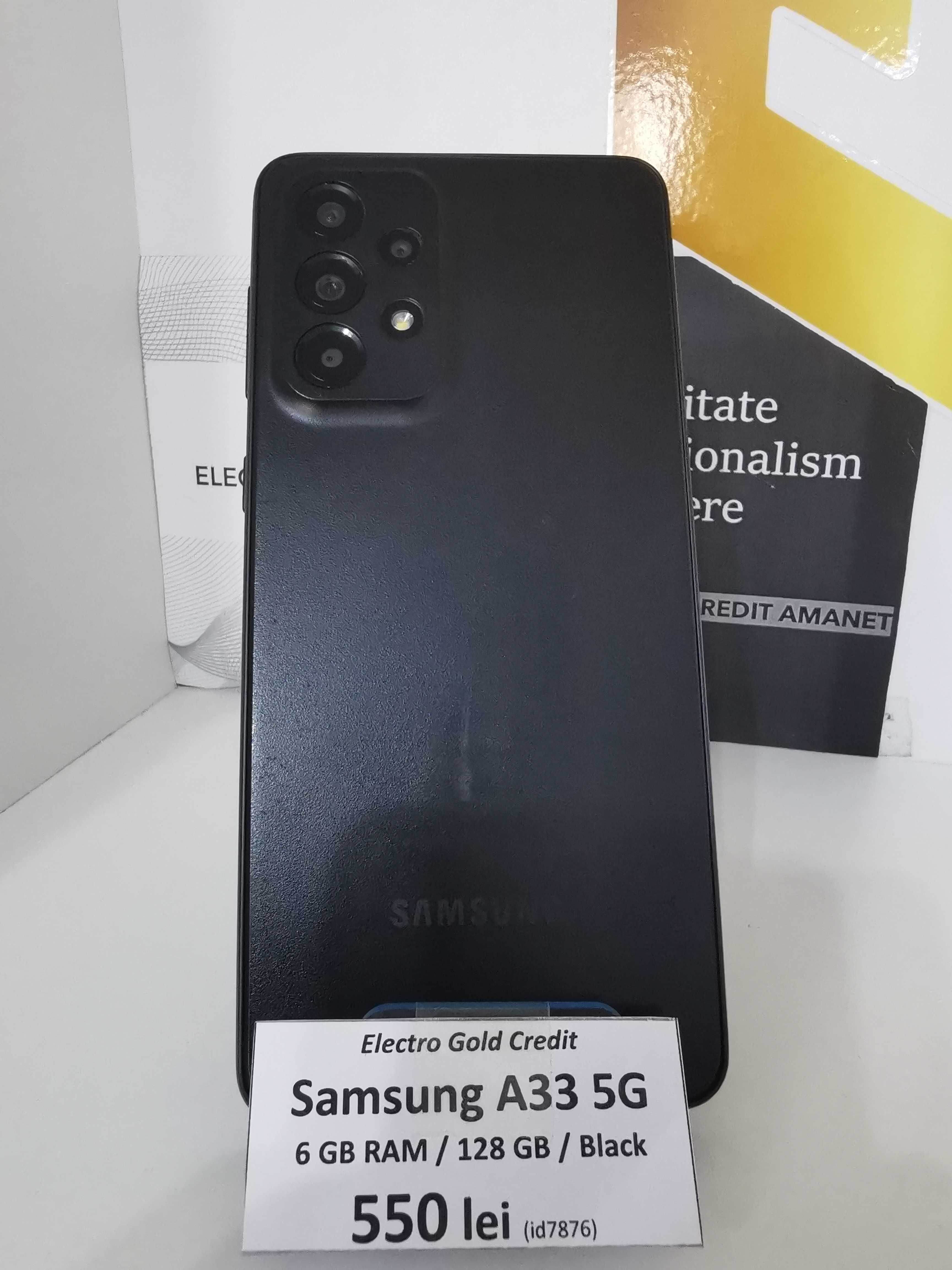 Samsung A33 5G 6GB RAM/128GB/Black ID7876