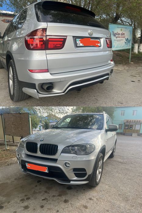 BMW E70 рестайлинг губа перед зад