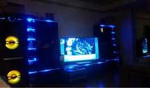 Холна секция 260см  с RGB LED подсветка