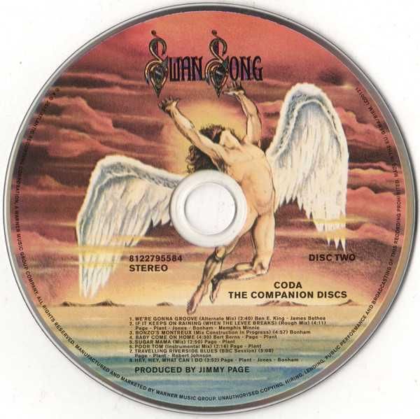 3xCD Led Zeppelin - Coda 1982 Deluxe Edition