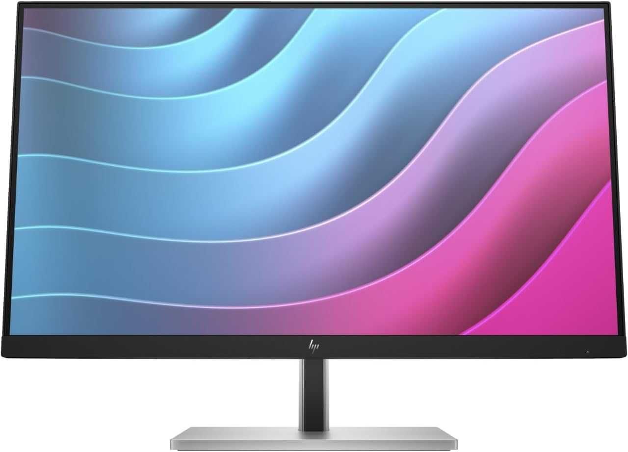 Монитор HP E24 G5 – Нов с 12 месеца гаранция, ярка Full HD картина