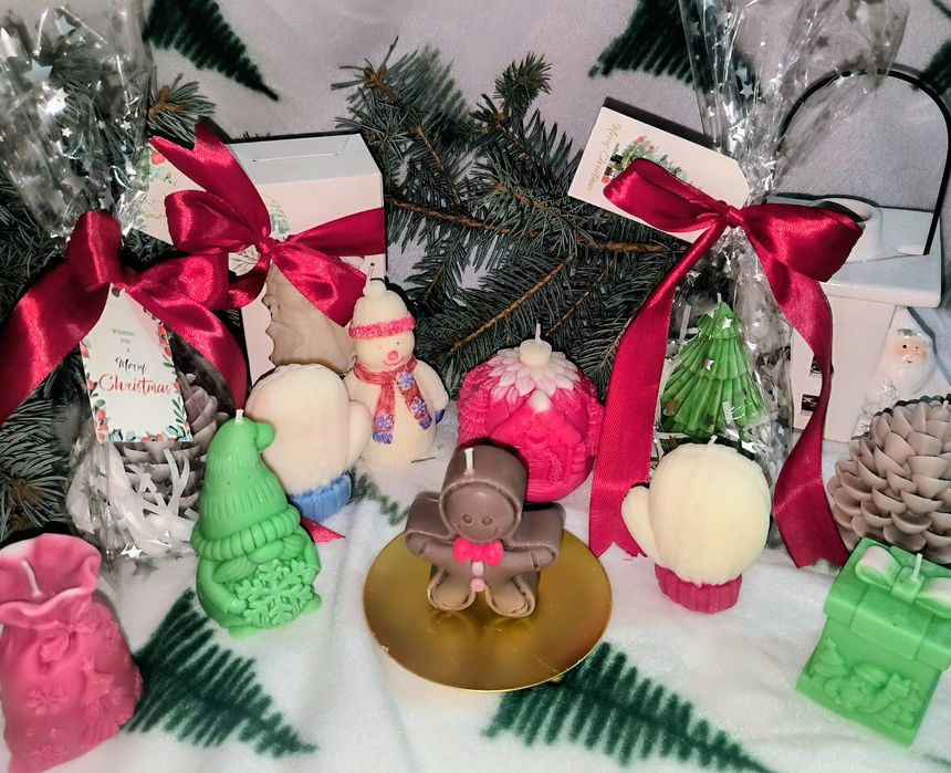 Коледни Ароматни свещи