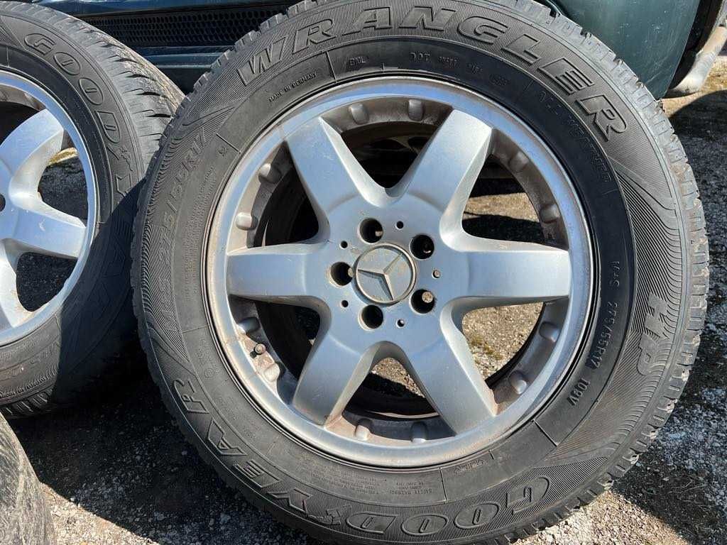 Ml w163 Джанти 8 1/2 j 17 H2 с гуми Good Year M+S 275/55/17  Dot 09 23