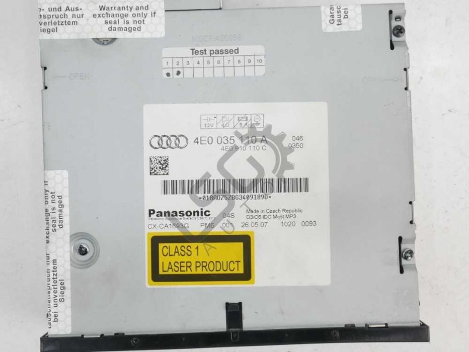 CD чейнджър AUDI A6 (4F, C6) 2004-2011 ID: 129161