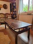 Vand set canapele salon rustice,antic,brate lemn masiv stejar