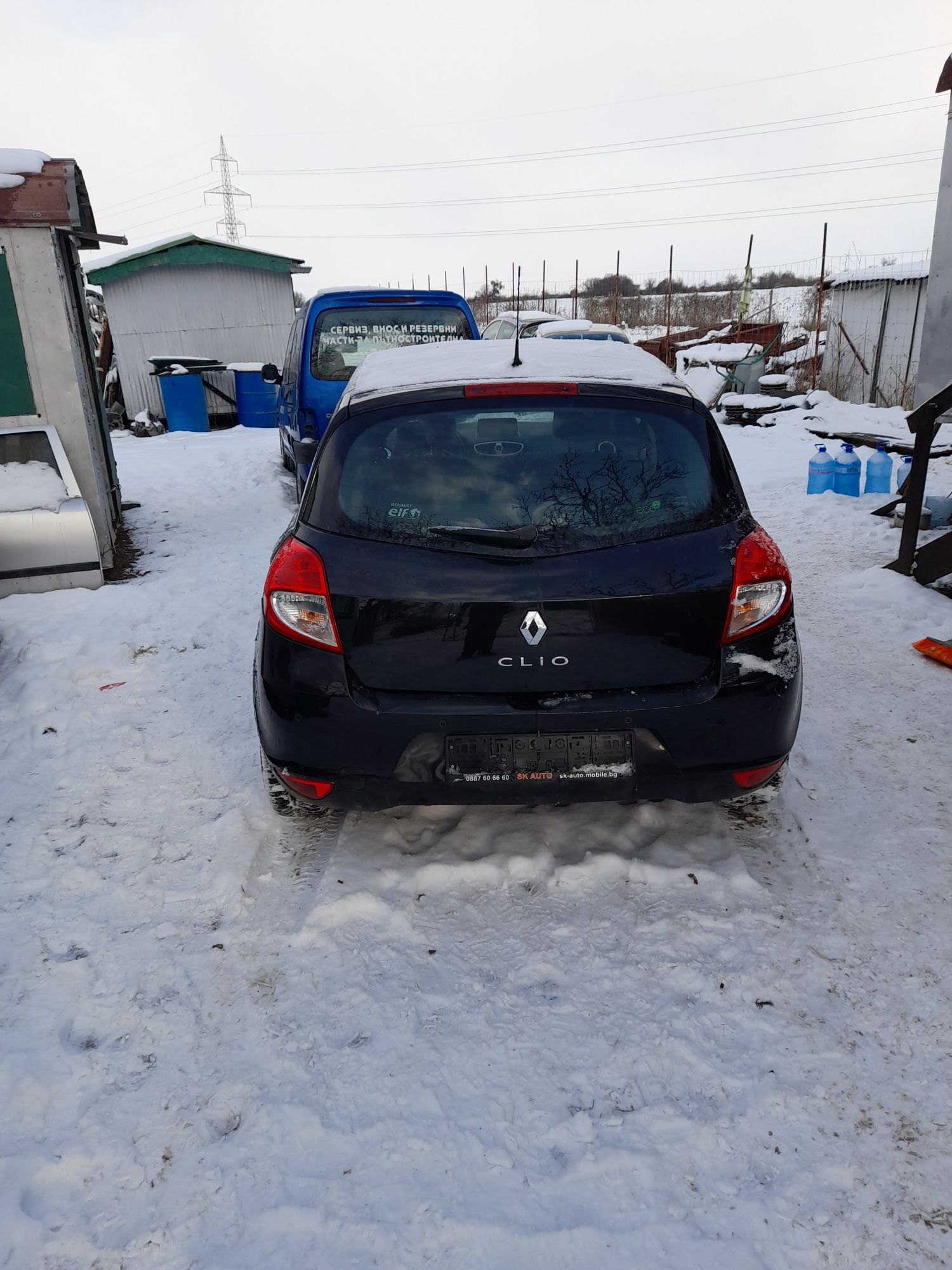 Рено Клио 1.2 бензин 2010г на части