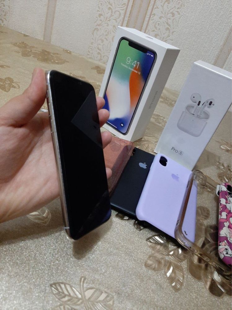 Iphone X с гарантией 256