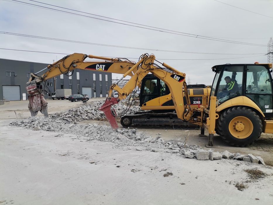 Demolari case ,  cladiri industriale , transport moloz, excavari