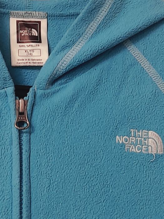 Hanorac The North Face, polar, cu glugă