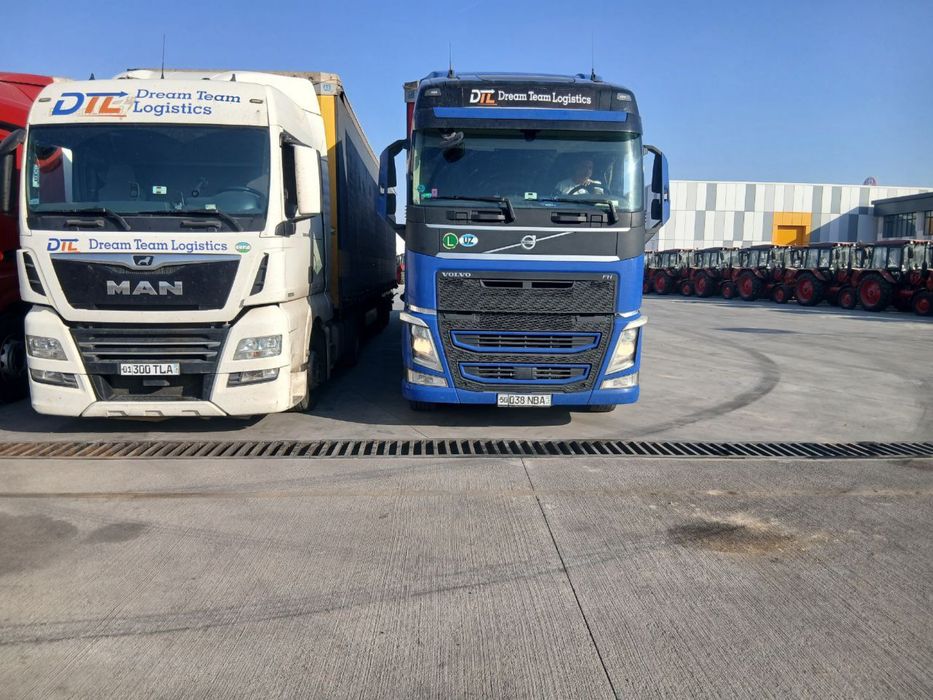 Международные и внутри Узб грузоперевозки 24/7 Dream Team Logistics