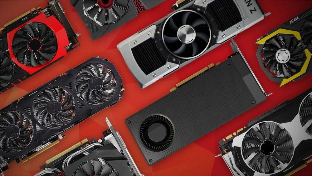 Видеокарты-Video cards Бренды в количестве