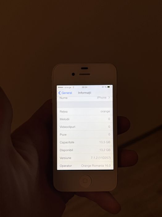 iPhone 4 White 7.1.2 16GB