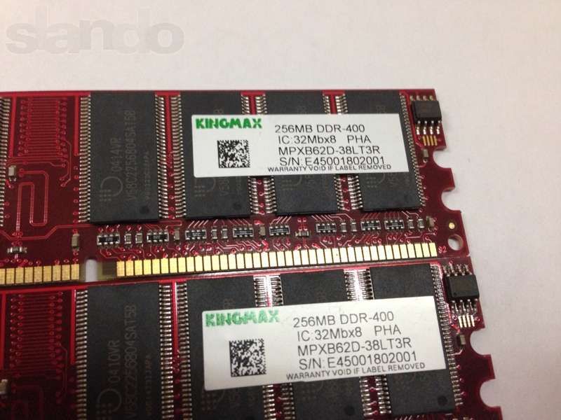 Продам Память DDR2-1Гб и DDR-400 256 MB