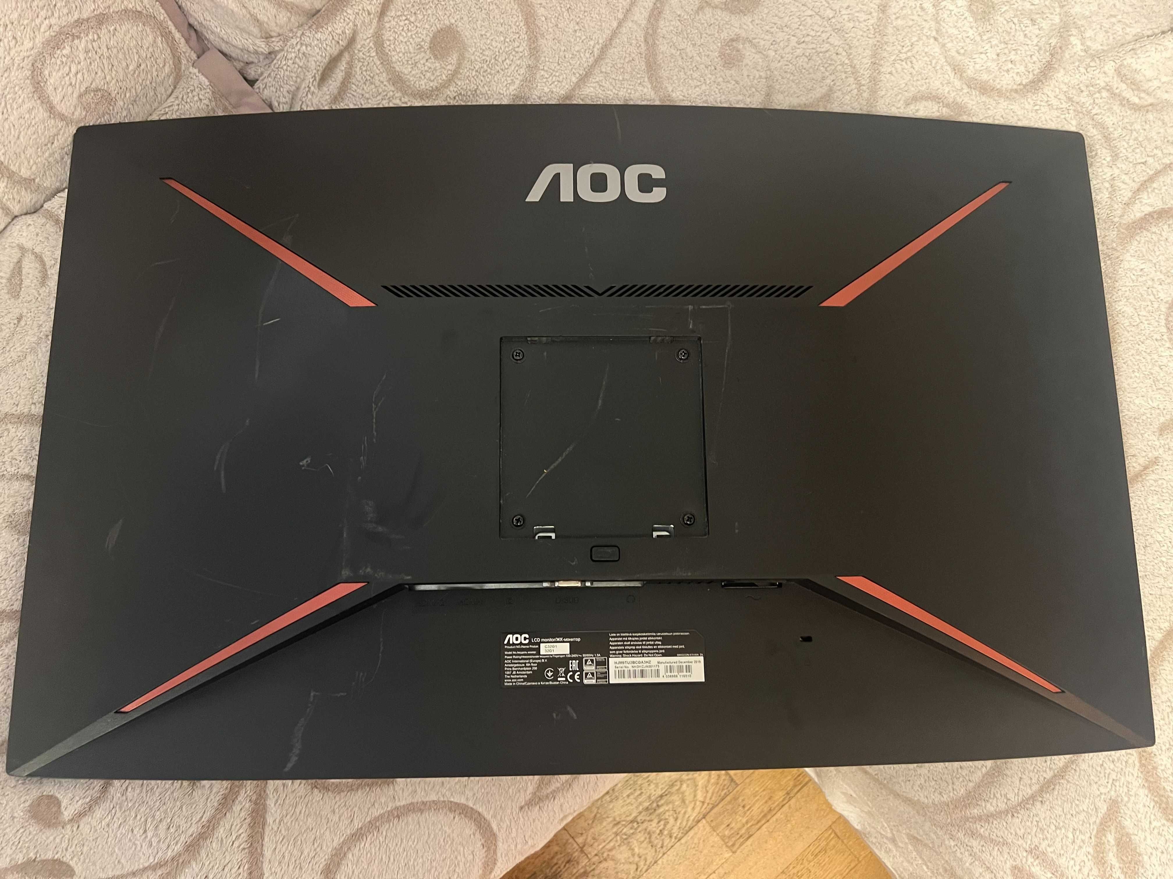 32 инча геймърски монитор AOC CQ32G2SE/BK ЗА ЧАСТИ