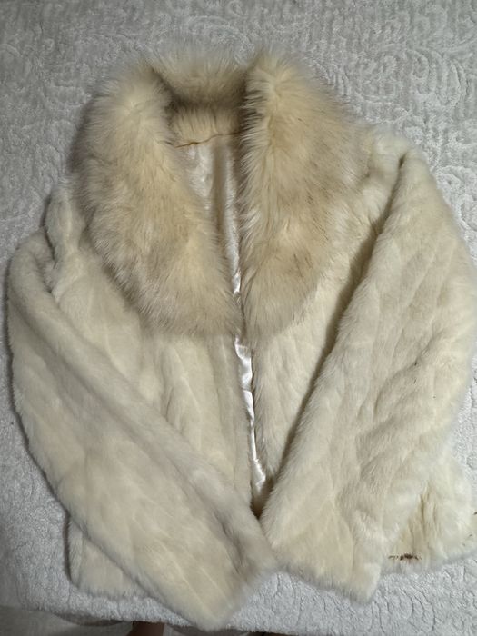 Палто естествен косъм