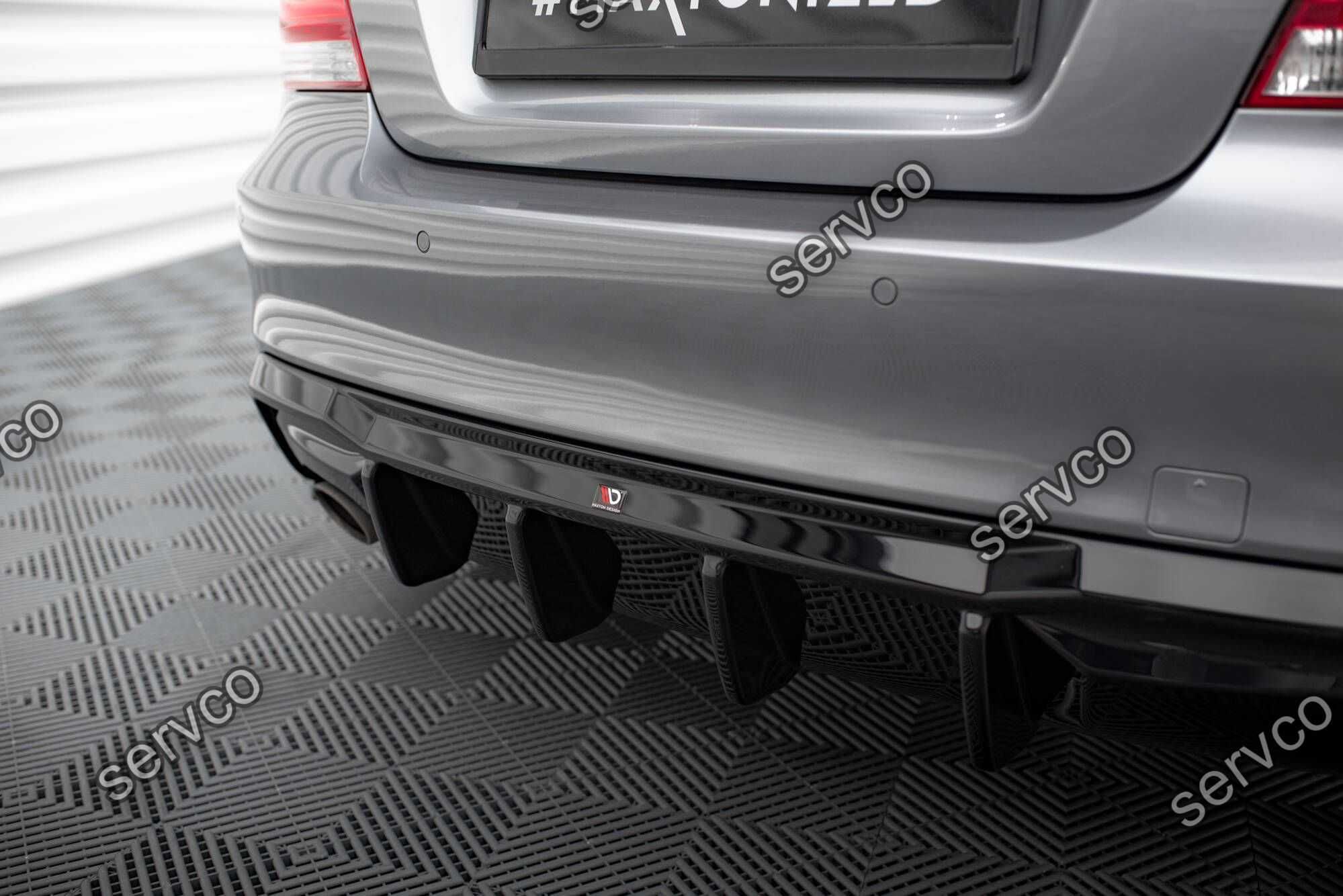 Difuzor bara spate Bmw Seria 1 M-Pack E82 2007-2011 v5 Maxton Design