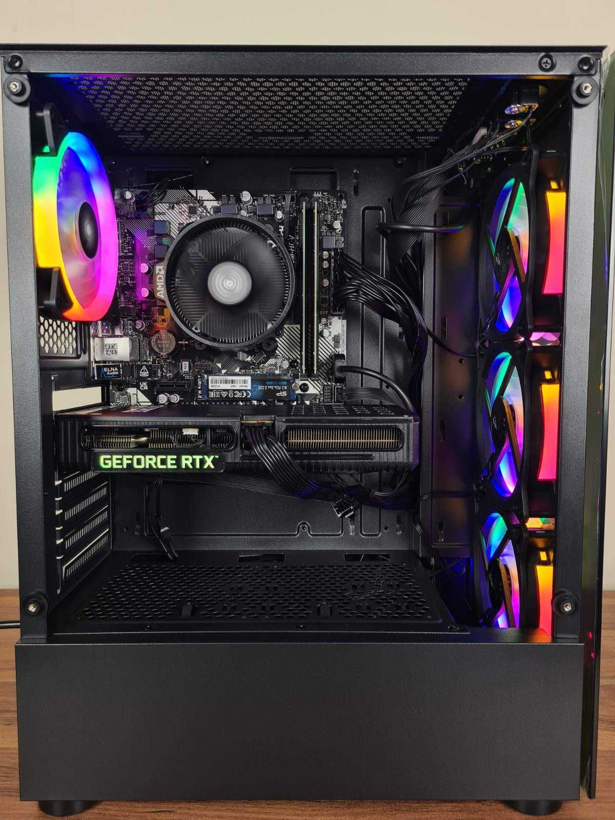 Гаранция / Нов (Ryzen 5600 / RTX 3060 12GB) Геймърски !