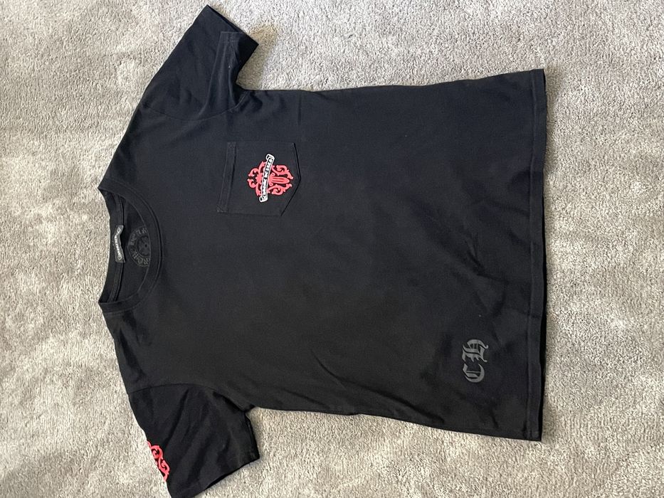 Tricou Chrome Hearts Red Logo marimea S original