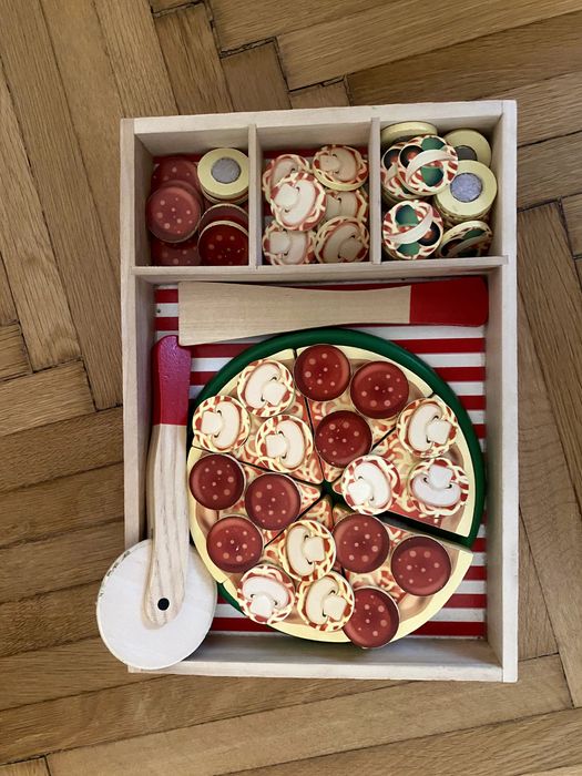 Set joaca pentru bucătărie, pizza de tăiat