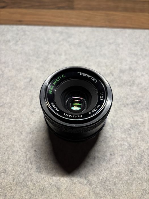 Obiectiv vintage Tamron 28mm