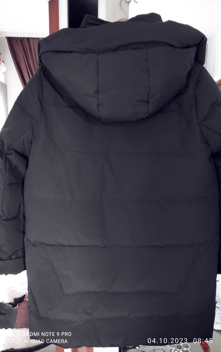 Geaca de iarna, neagra, nouă